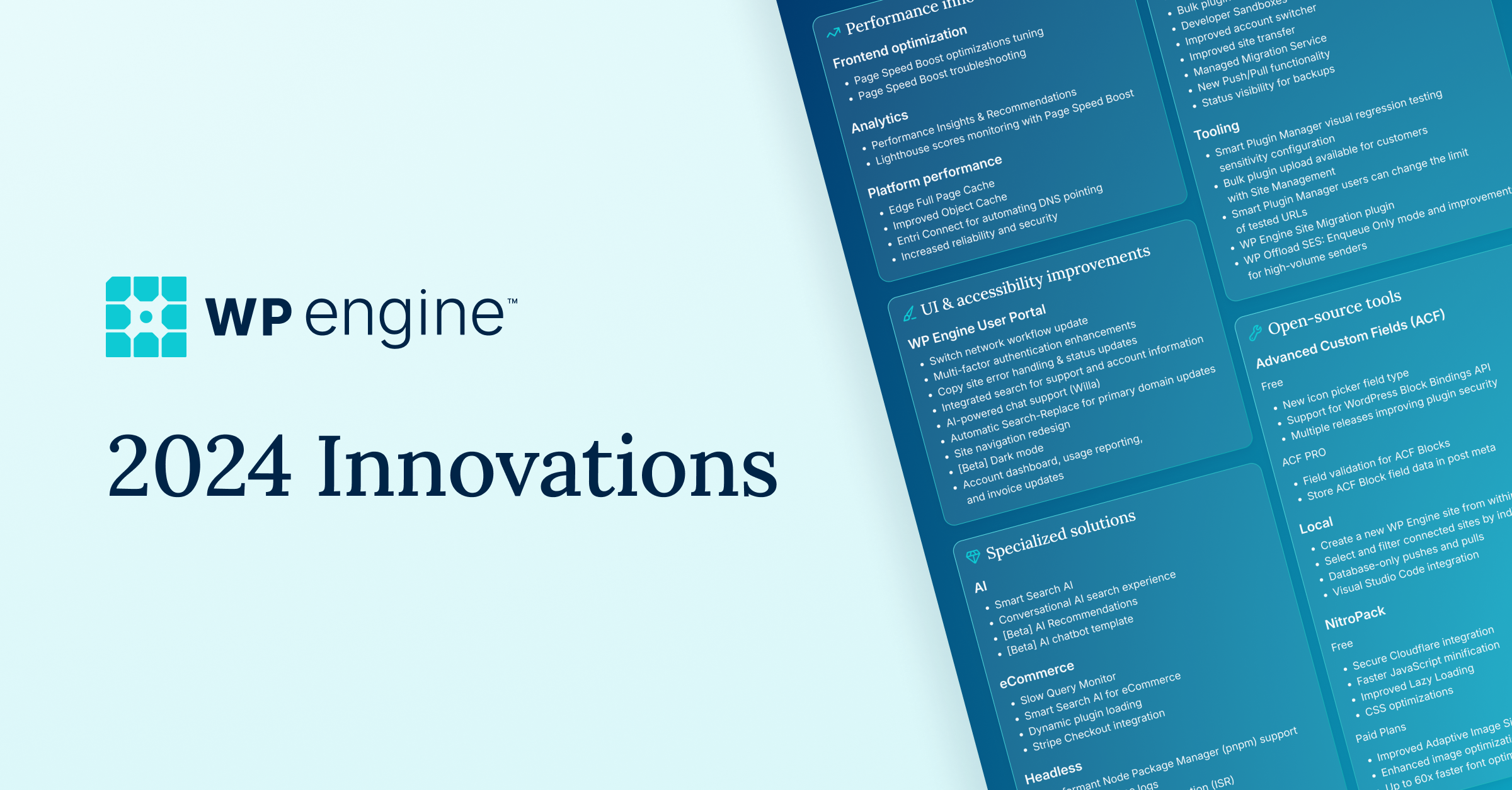 WP Engine 2024 Innovations